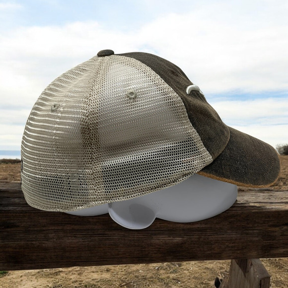 TOW University of Texas UT Longhorns Waxed Cotton Fitted Hat Cap Top of World - Picture 2 of 7